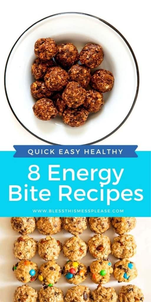 pin for oatmeal energy bites