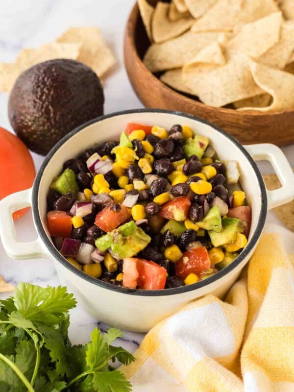 small dish of texas caviar