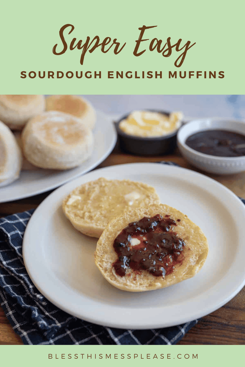 pin for sourdough english muffins.